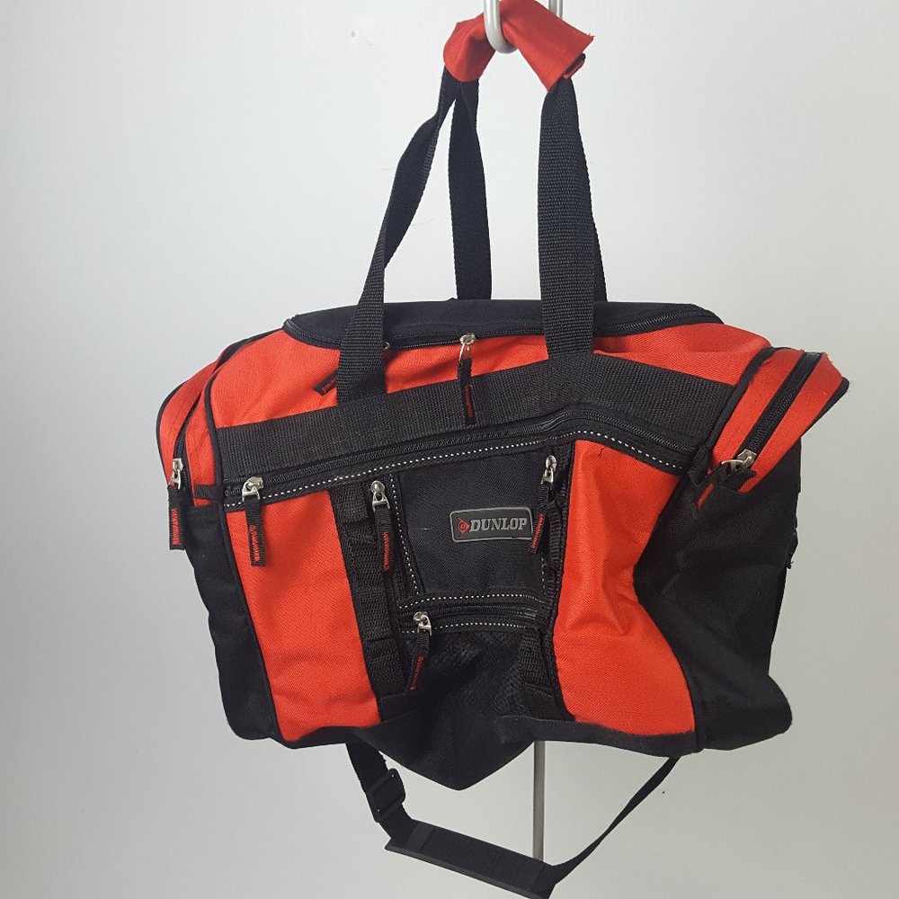 Dunlop Sports Bag Red and Black